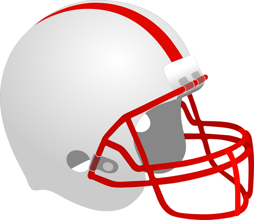 アメリカンフットボールのヘルメット