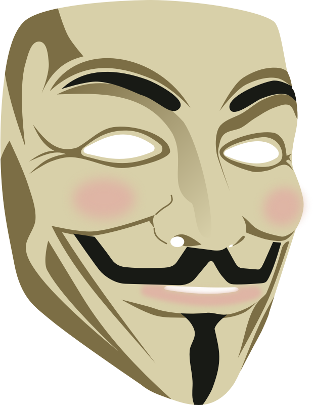 Anonyme Maske