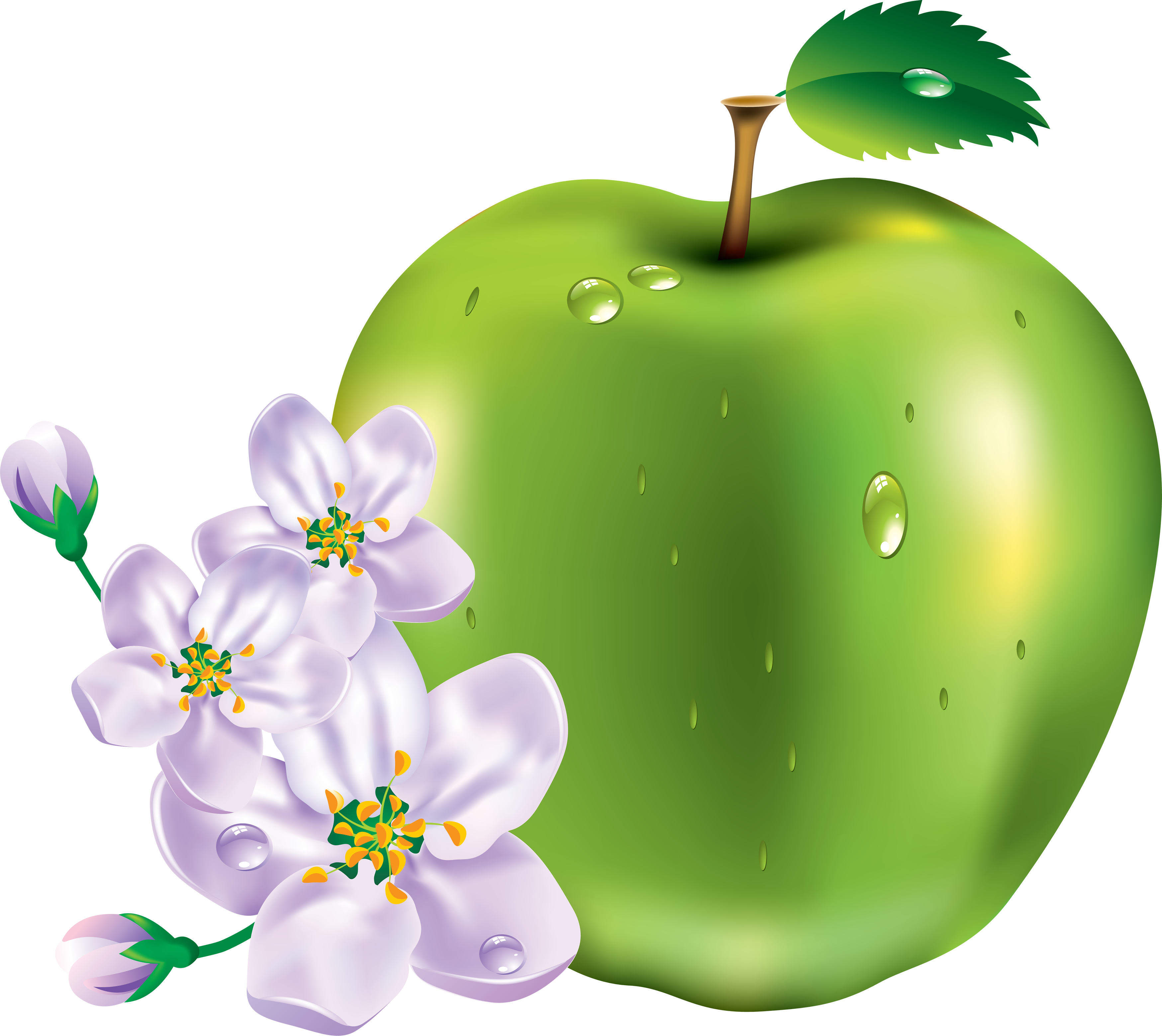 Apel berbunga