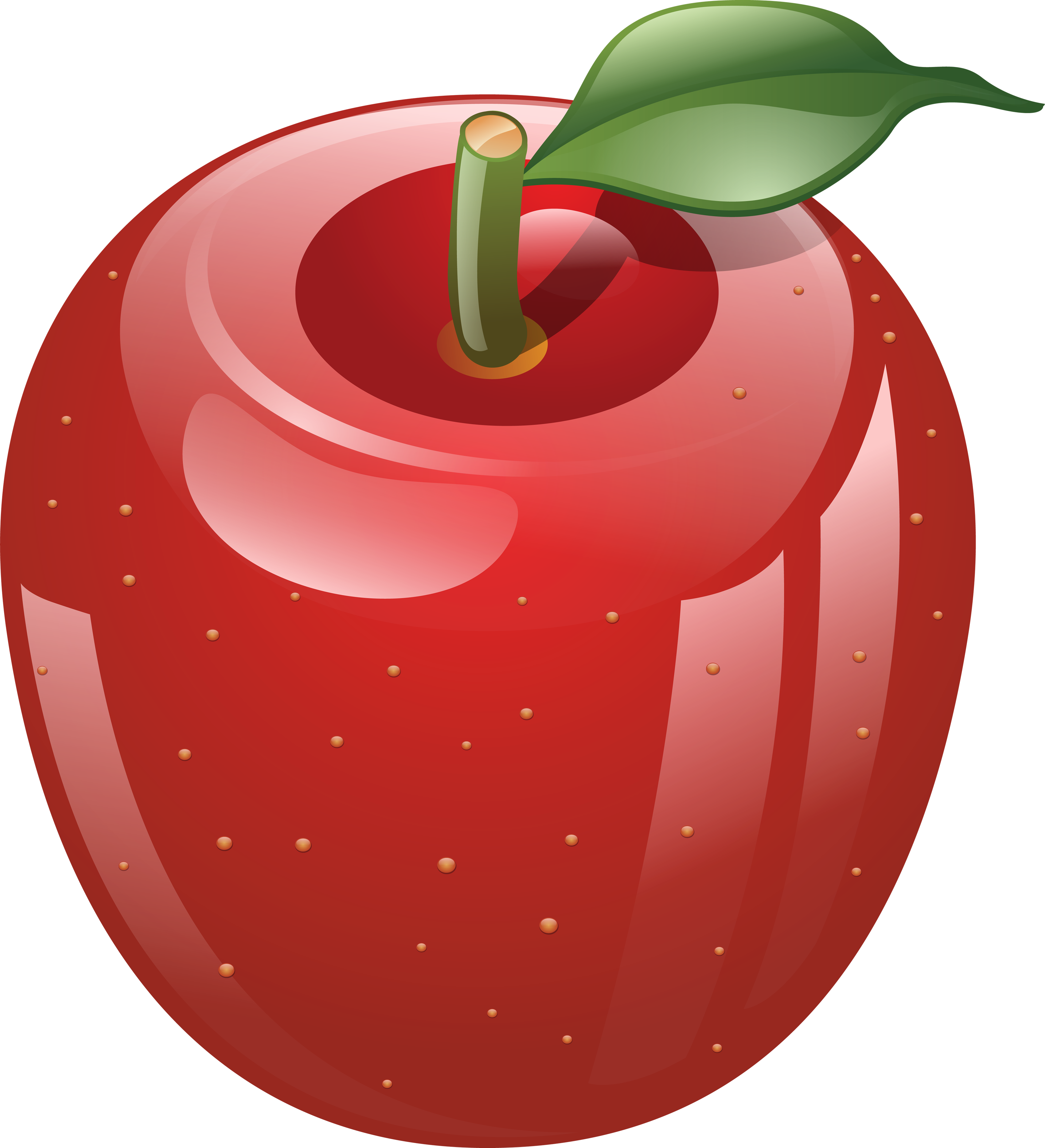 Gambar apel merah