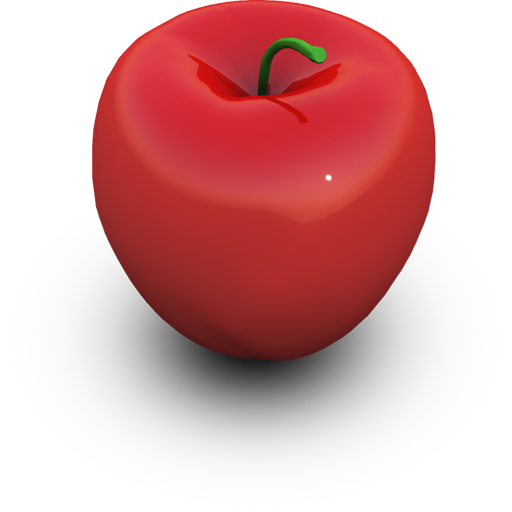 大きな赤いリンゴ