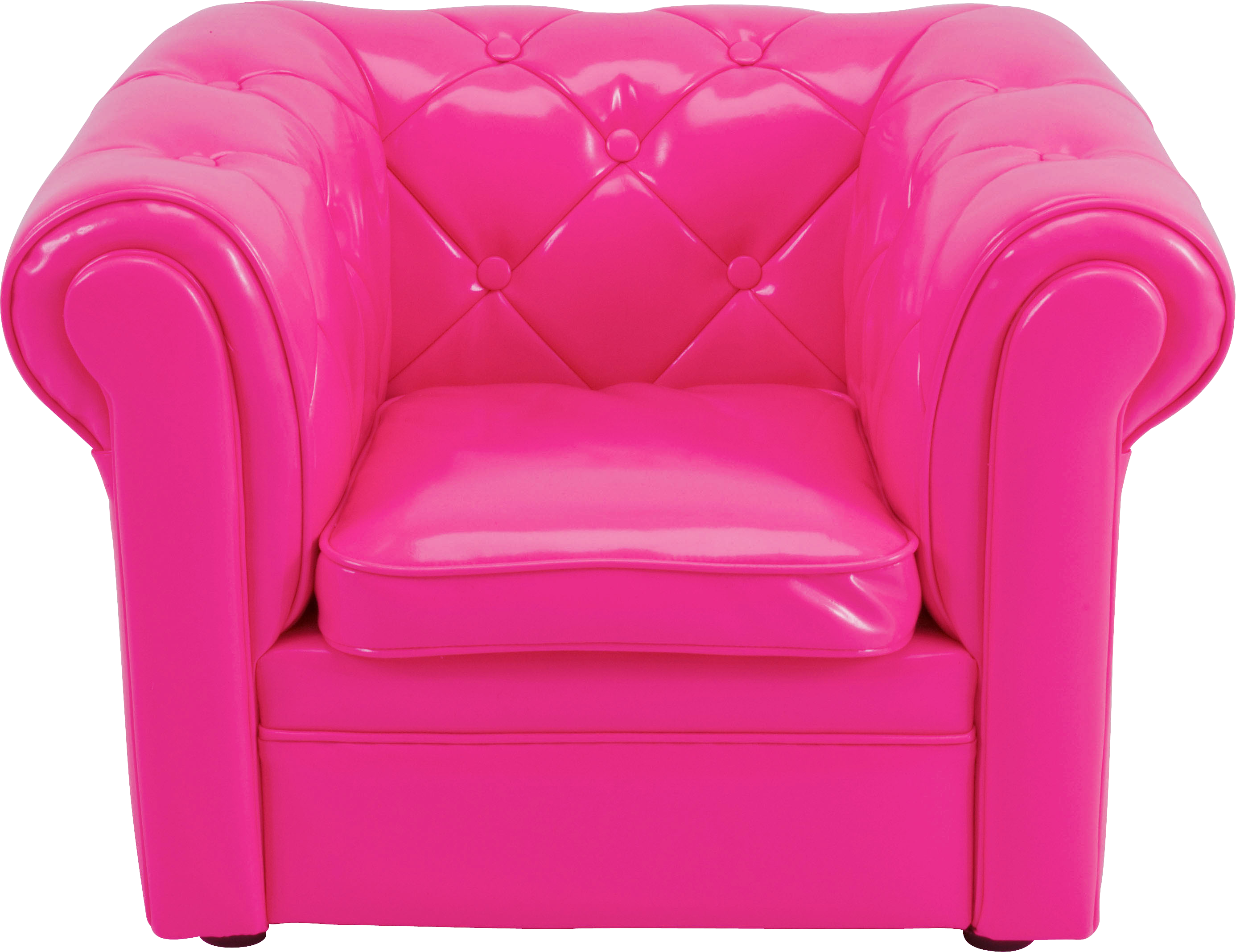 핑크 안락의자