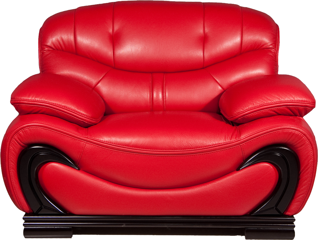 红色扶手椅