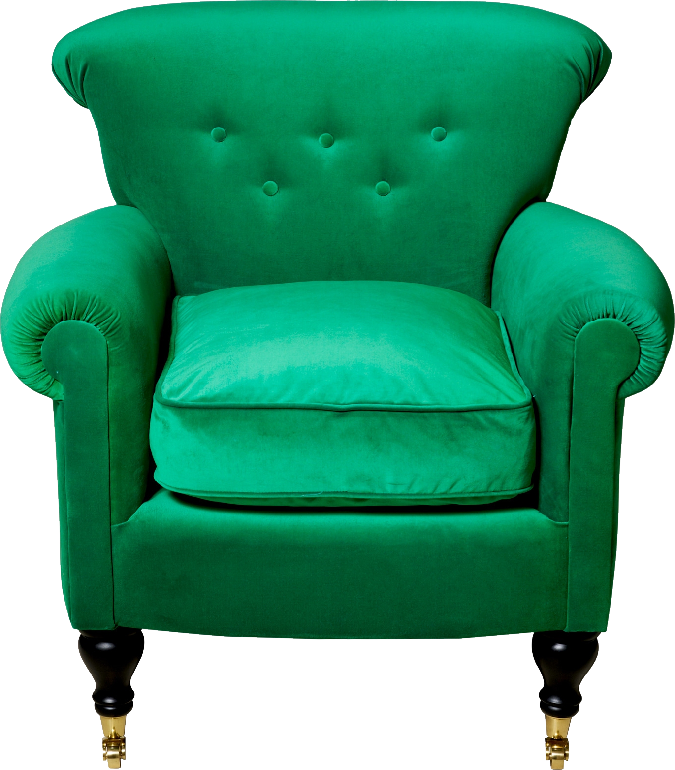 Zielony fotel