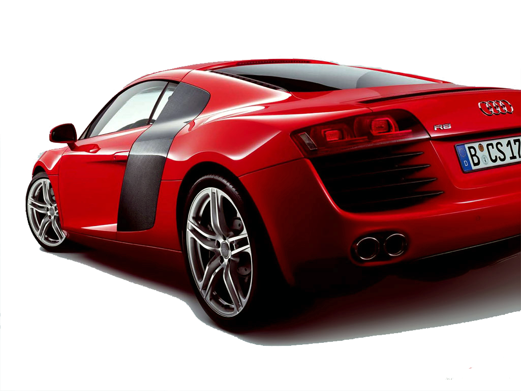 Audi R8 màu đỏ