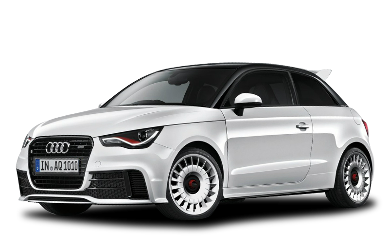Audi A1 putih