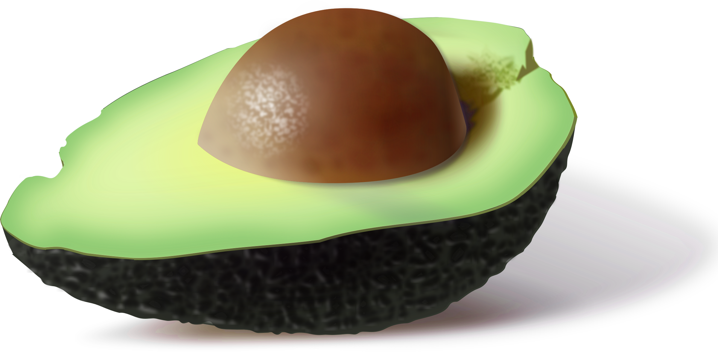 Geschnittene Avocado