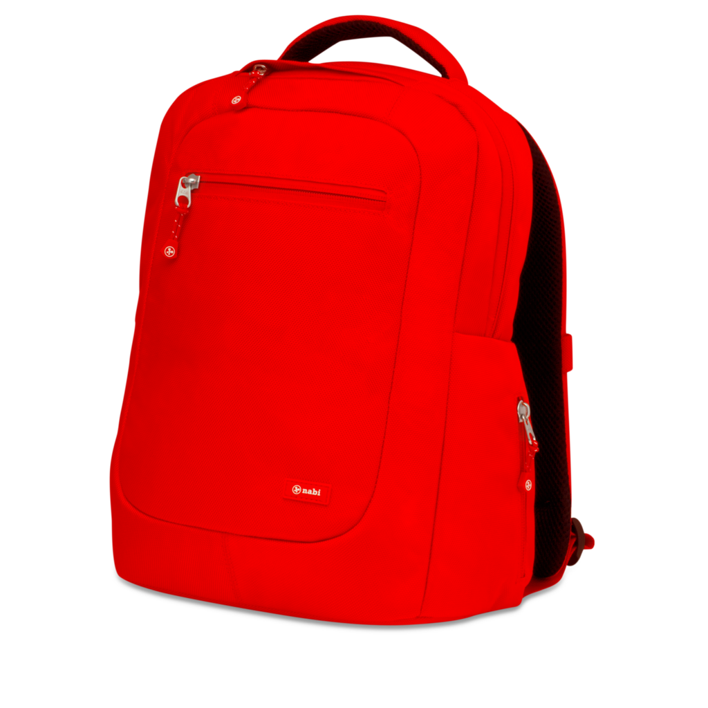 红色背包