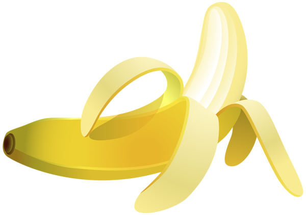 Banane geschält