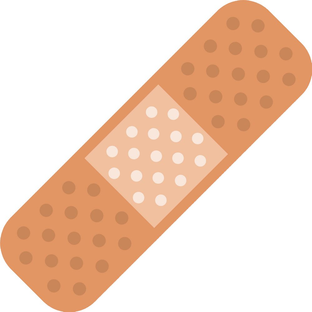 Band-aids, bandagens