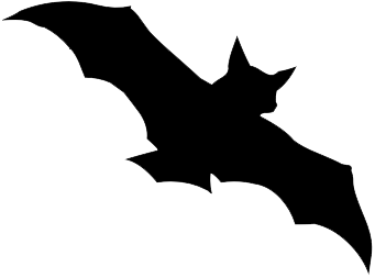 Silhueta de morcego