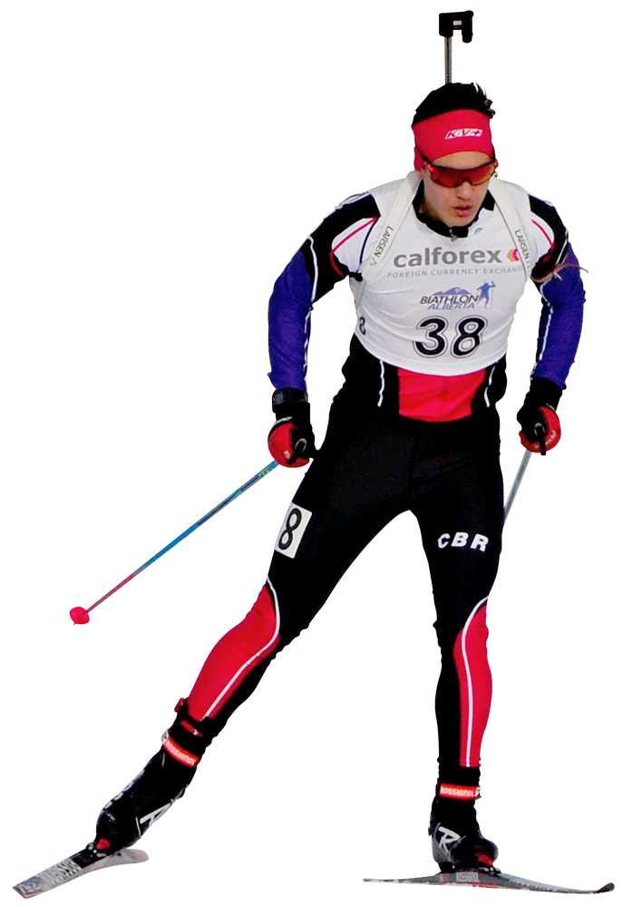 Biathlon, menembak ski