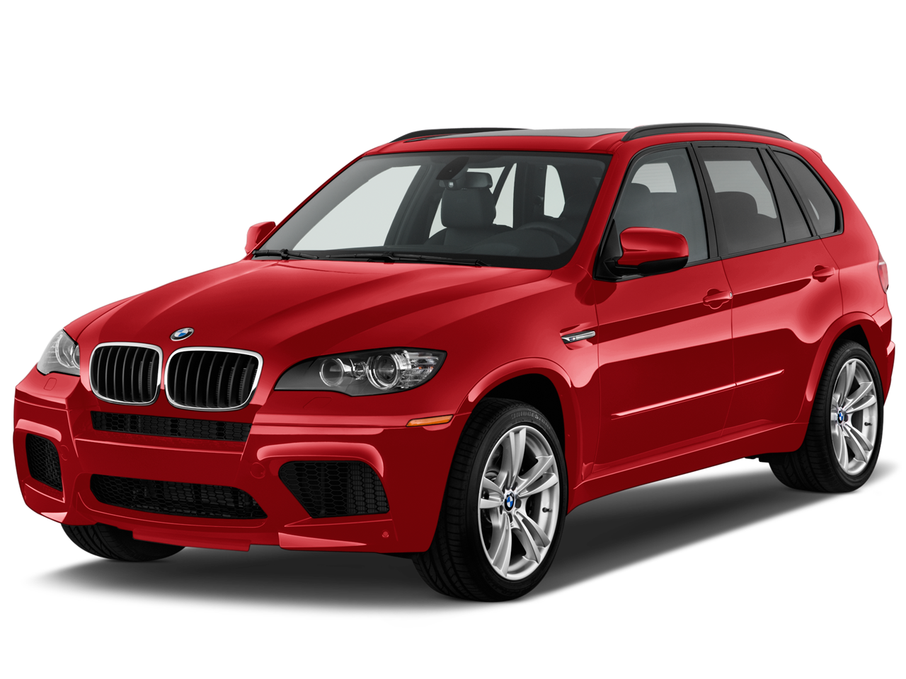 Roter BMW X5
