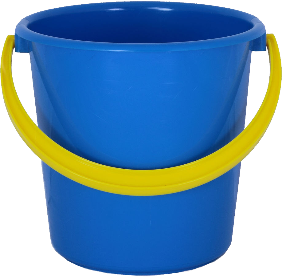 塑料蓝色水桶