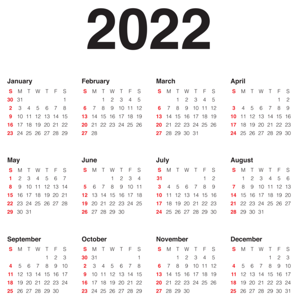 Lịch 2022