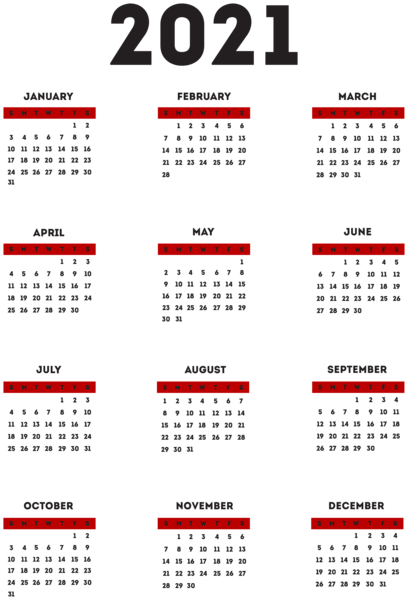 Kalendarz 2021