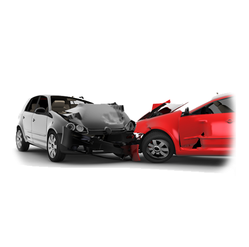 Accident de voiture (épave de voiture)