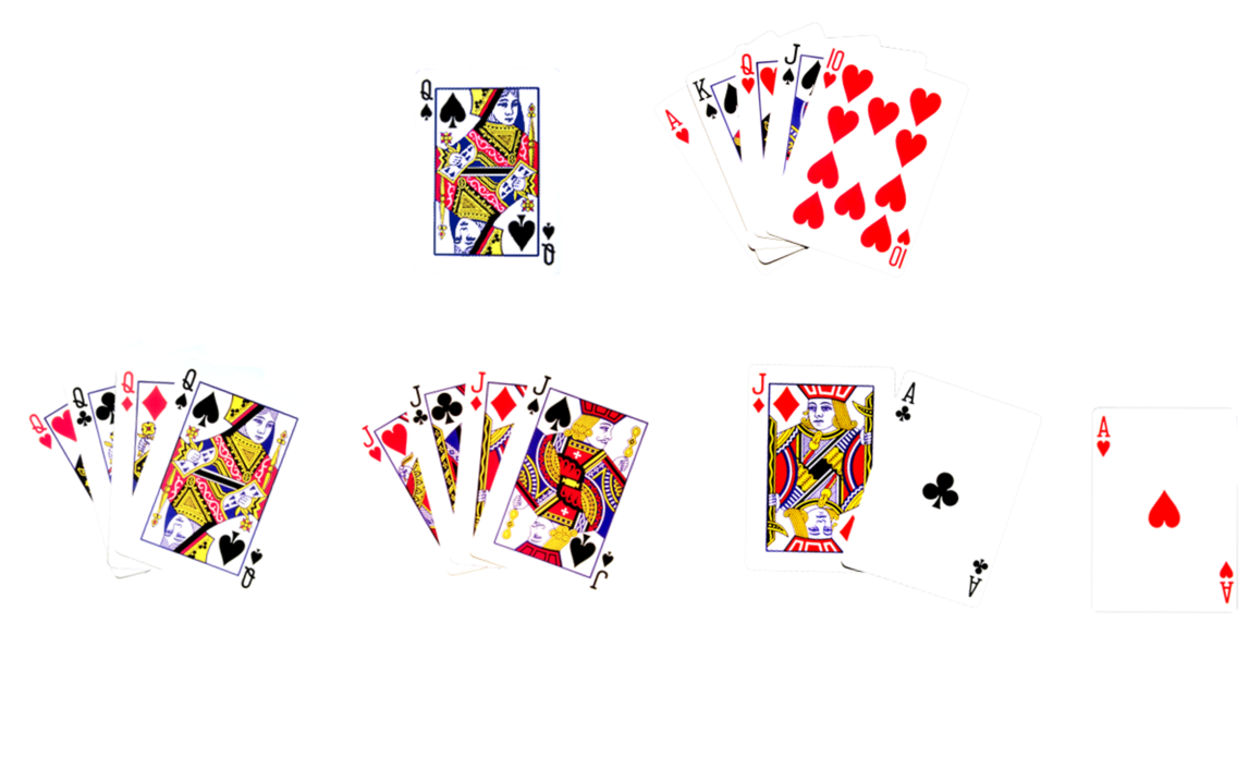 Cartas de jogar, pôquer