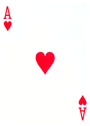 Poker, Ace of Hearts