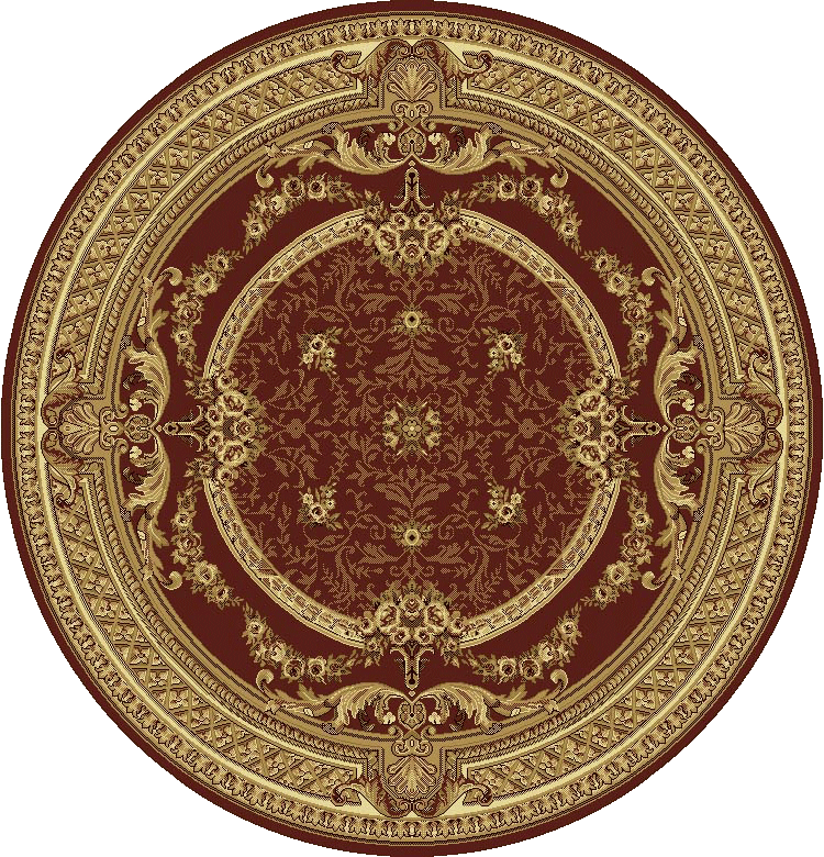 Okrągły dywan