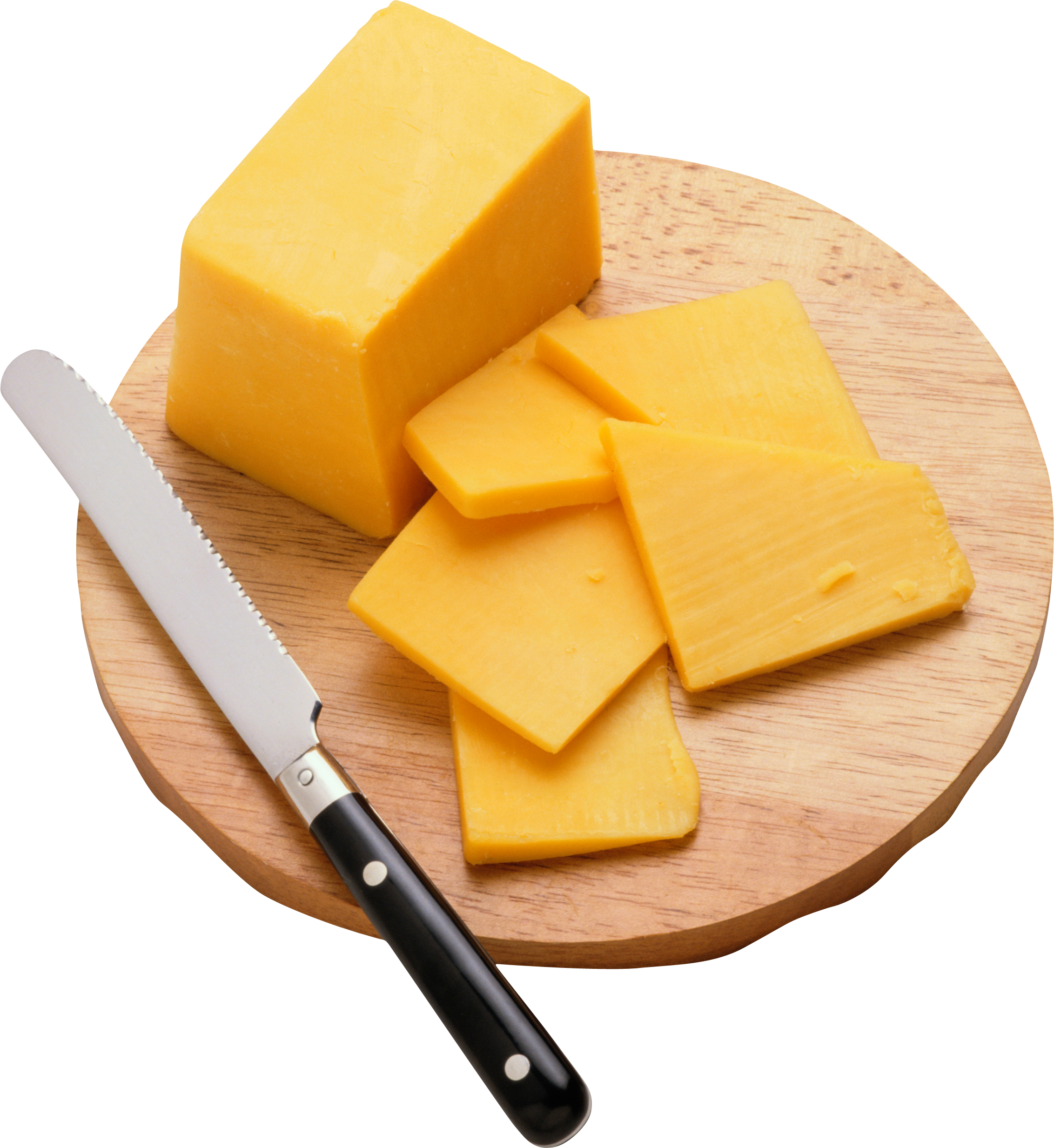 Fatias de queijo