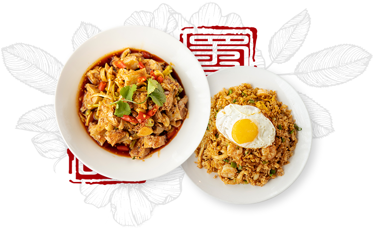 Chinesische Küche, Essen, gebratener Reis