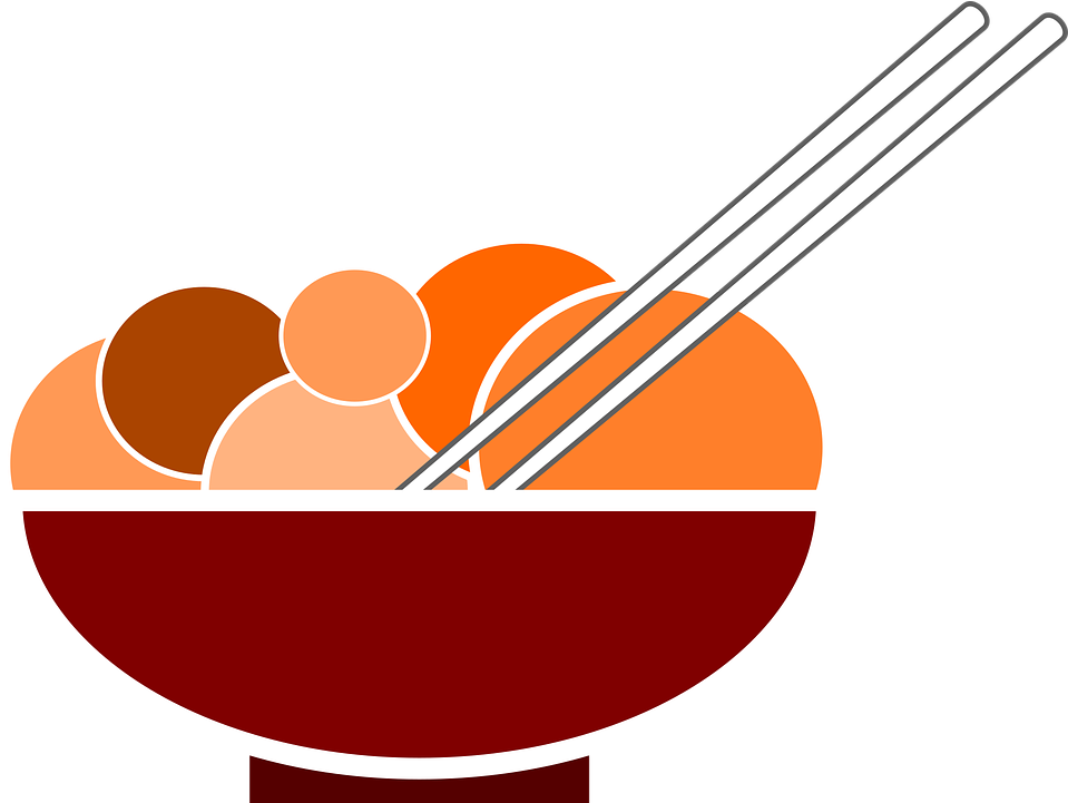 Clipart sumpit, masakan Cina, makanan