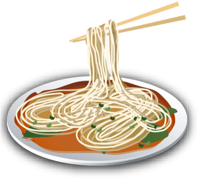 Cibo cinese clipart, noodles, gourmet
