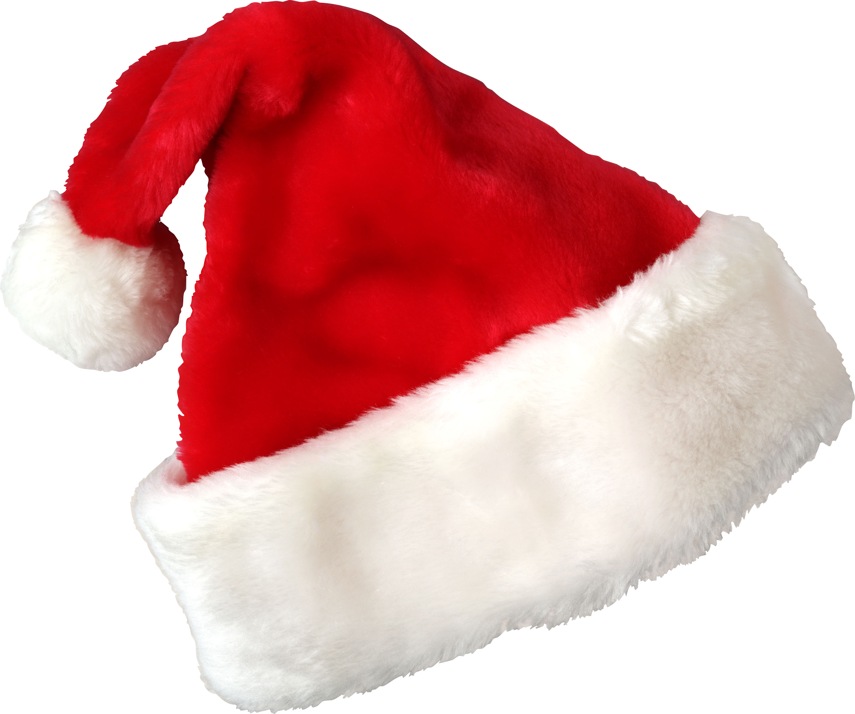 Papai Noel com chapéu vermelho