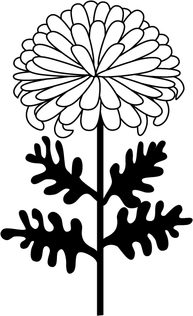 Clipart de chrysanthème