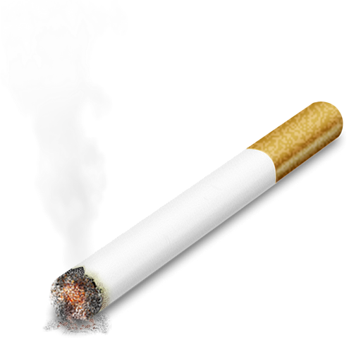Płonący papieros