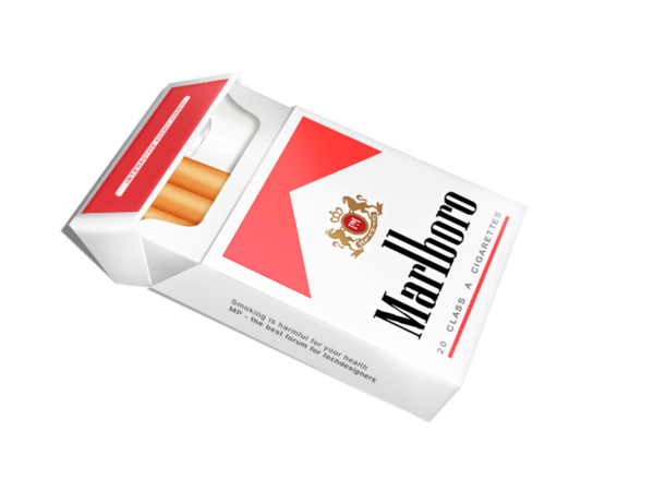 Um maço de cigarros