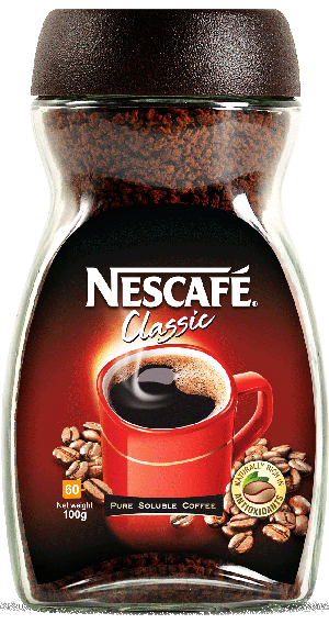 Nescafe-Kaffee aus der Dose