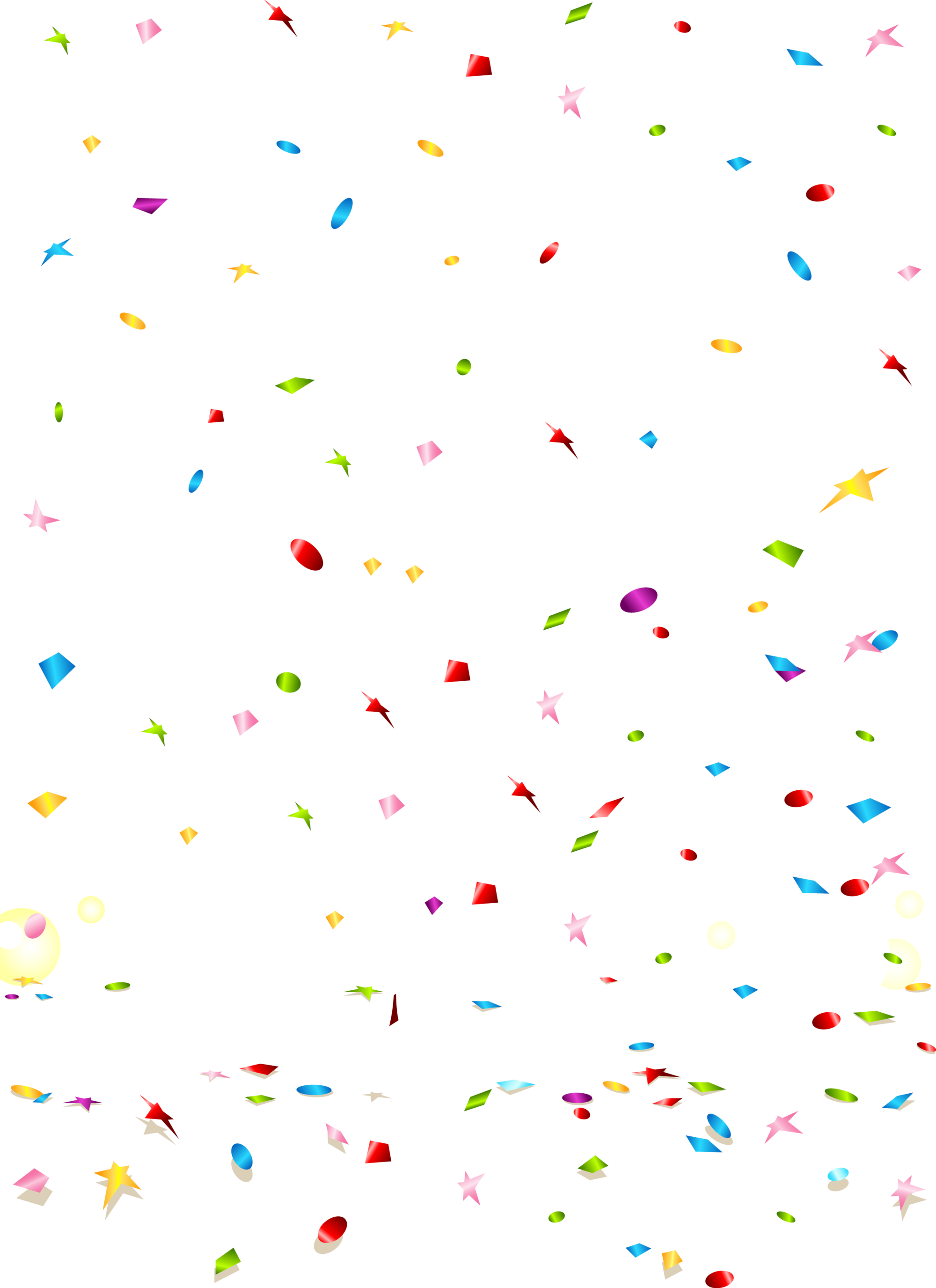 Confetti, perayaan