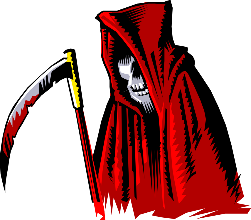 ความตาย Scarlet Scythe Grim Reaper