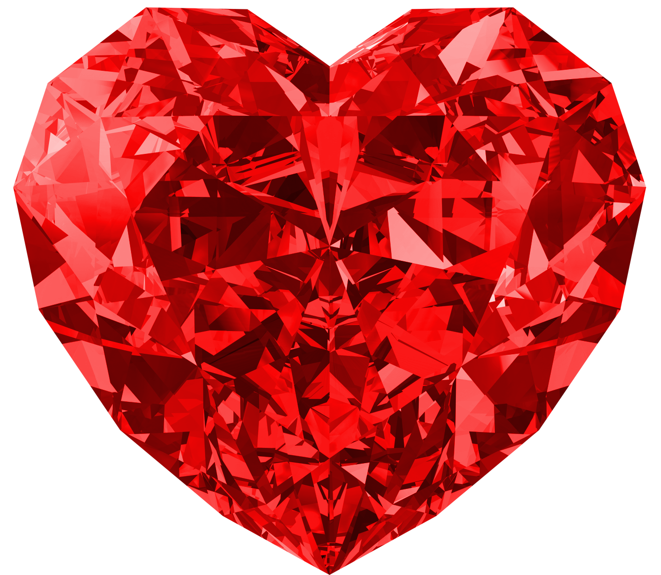 Kim cương trái tim đỏ