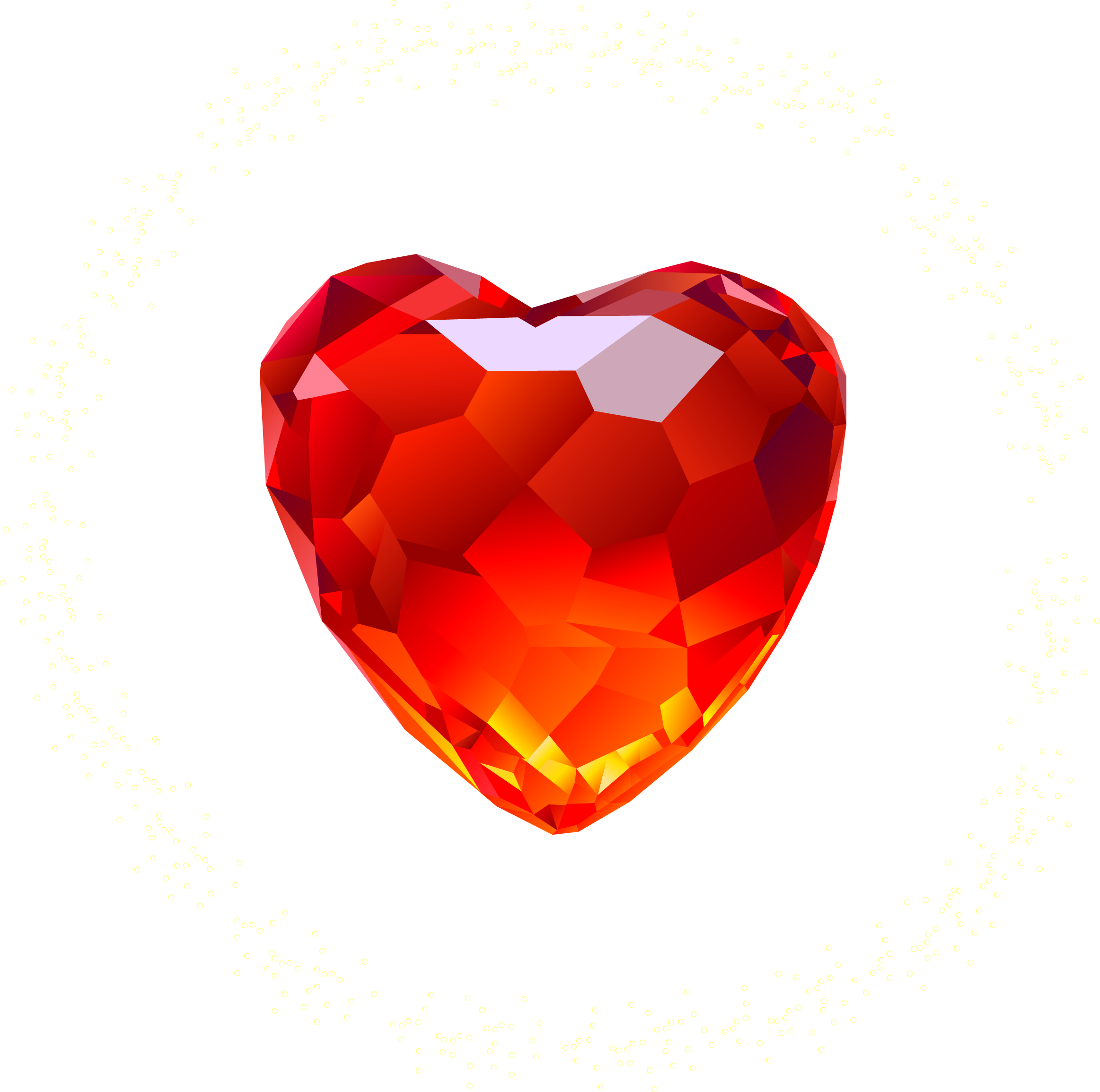 Berlian berbentuk hati