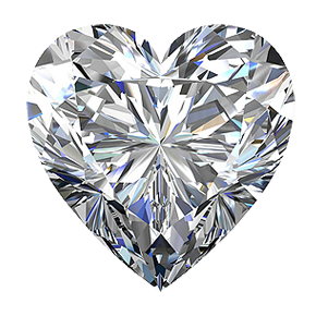하트 모양의 다이아몬드