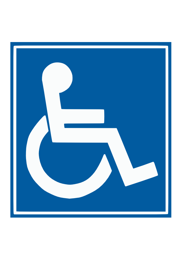 残疾障碍符号