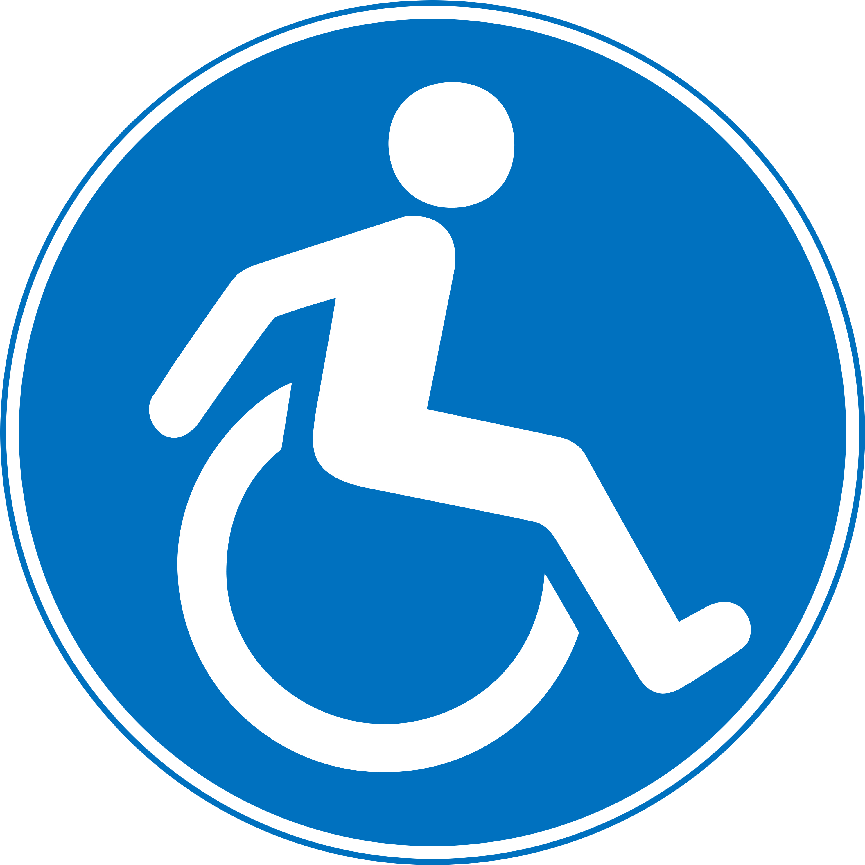 Simbolo dell'handicap disabilità