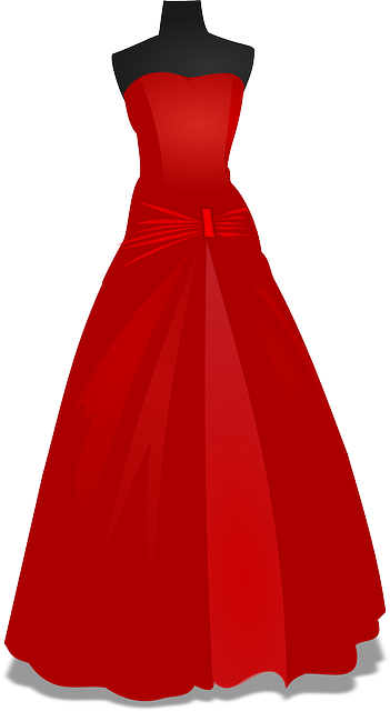 赤いスカート