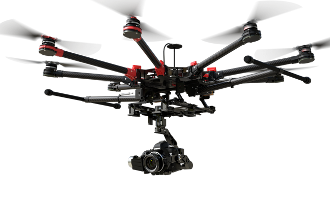 UAV, quadricoptère
