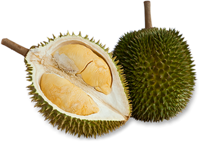 Durian sbucciato