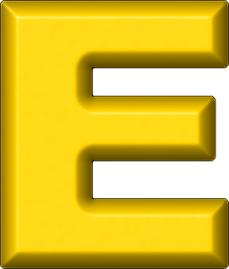 文字E