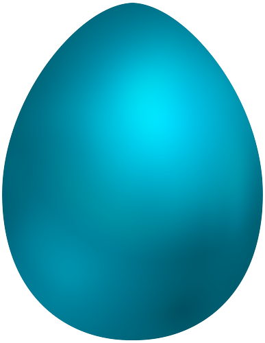 Uovo blu