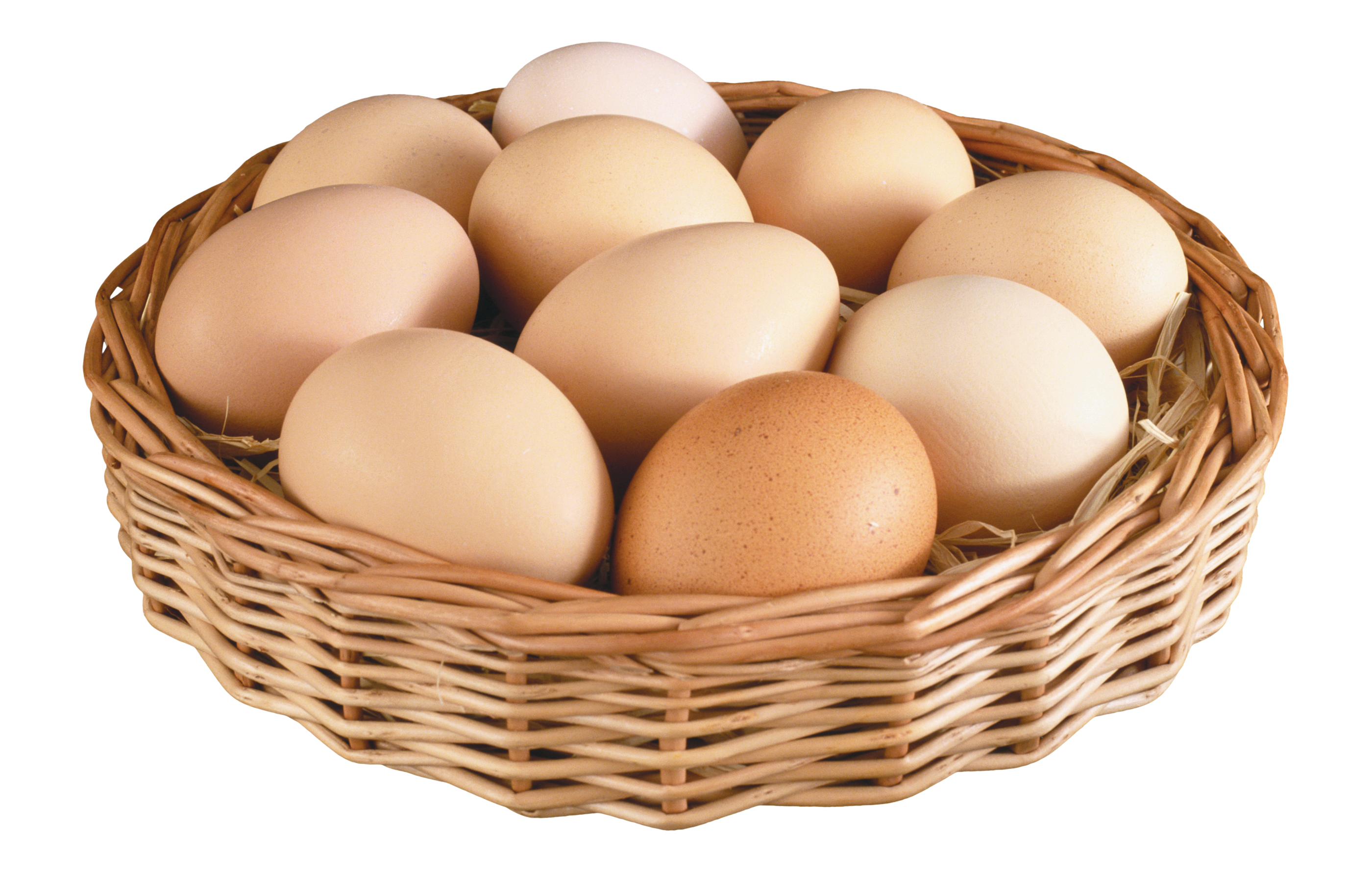 Telur di keranjang
