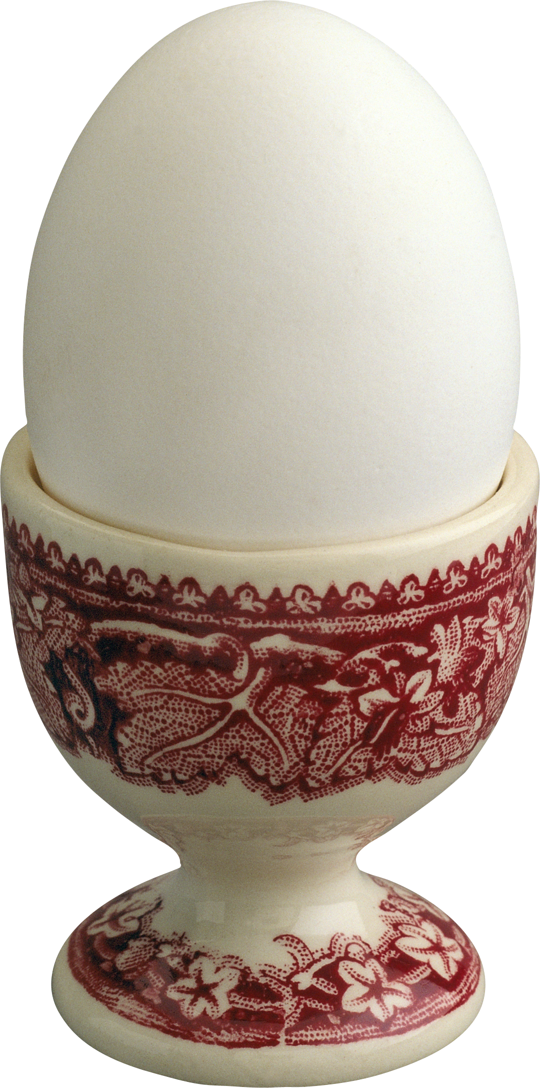 Kupa üzerinde yumurta
