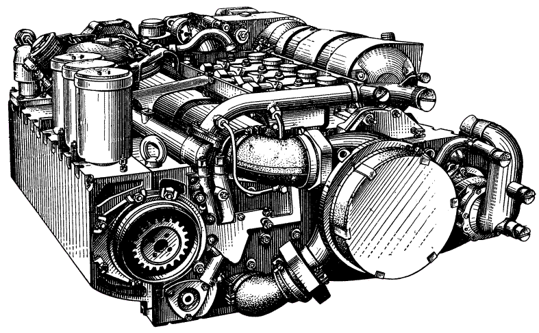 車のエンジン