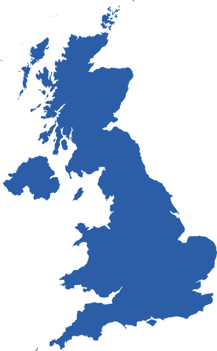英格兰地图