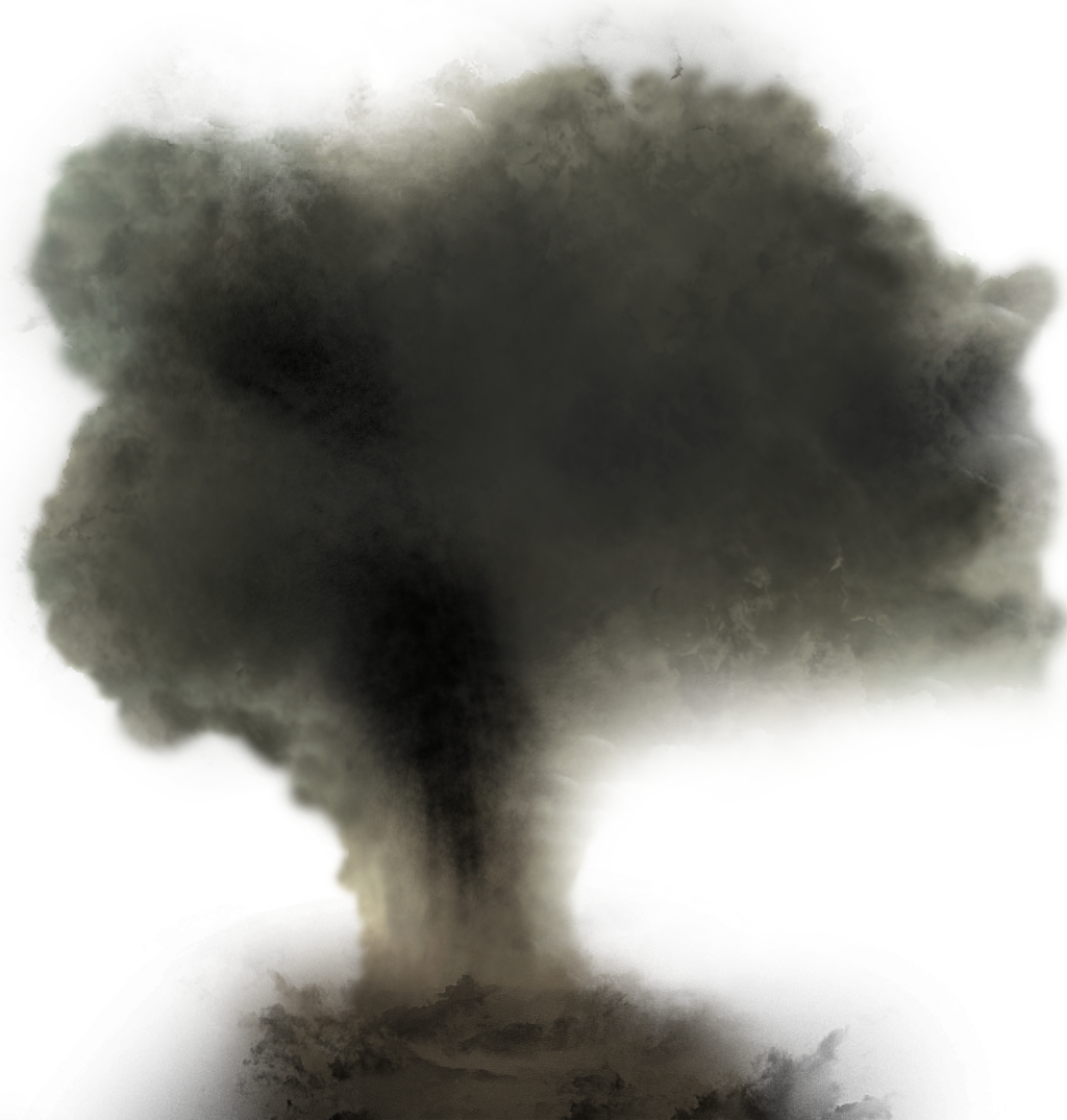 核爆発キノコ雲